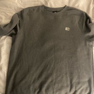 EUC North Face crewneck cotton gray mens XL